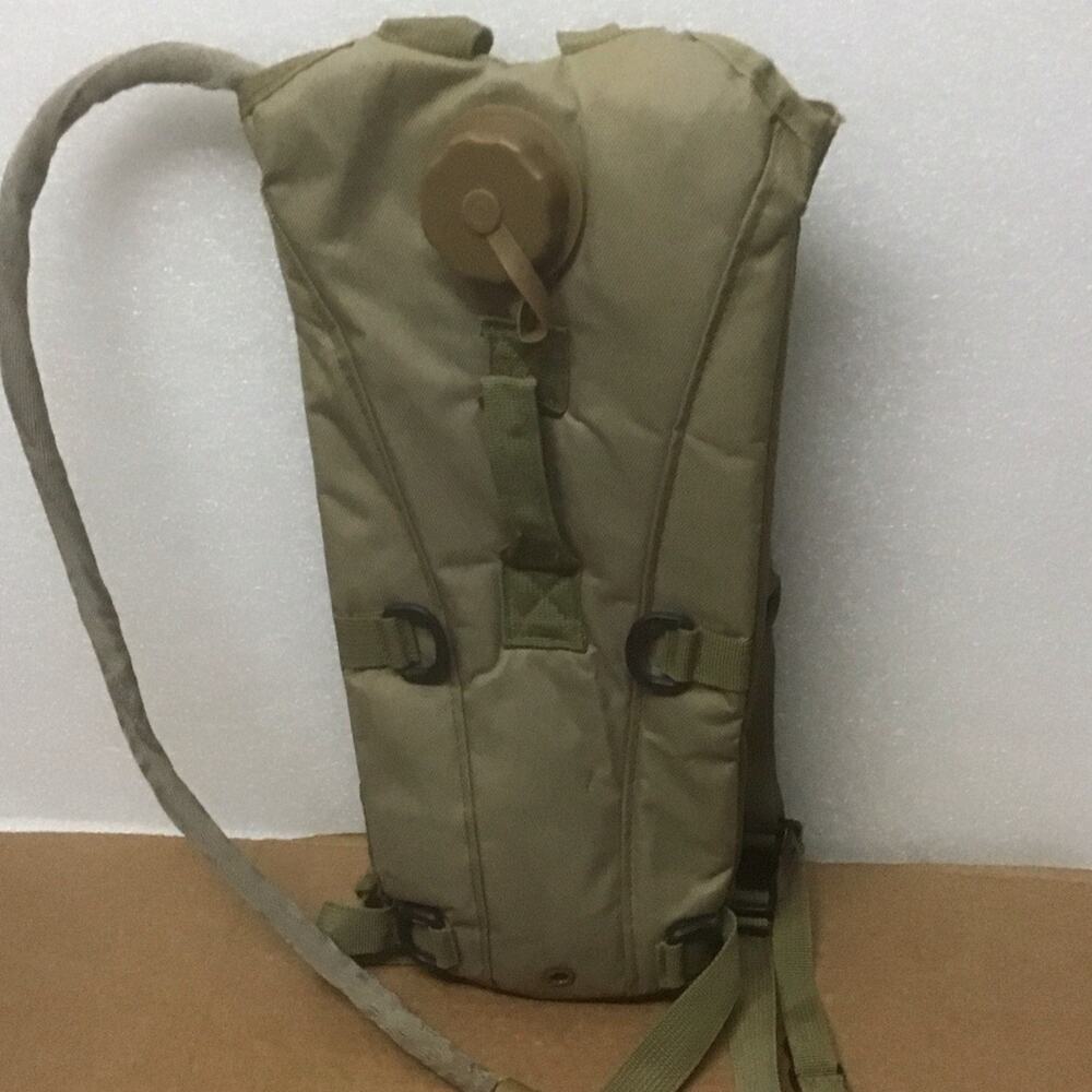 KMS Biege Hydration Backpack with Water Bag